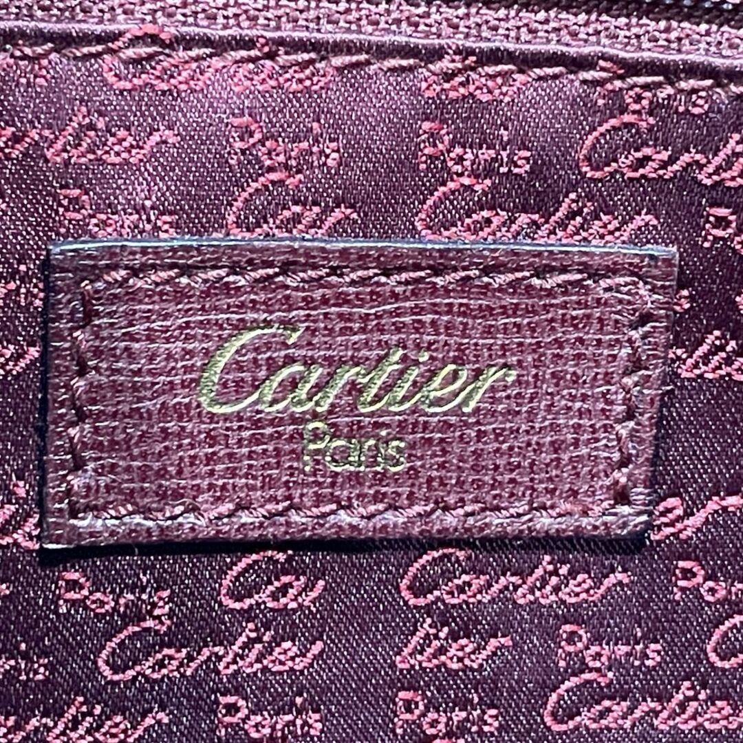 Cartier(カルティエ)のCARTIER ボストンバッグ マストライン ミニ レザー レディースのバッグ(ボストンバッグ)の商品写真