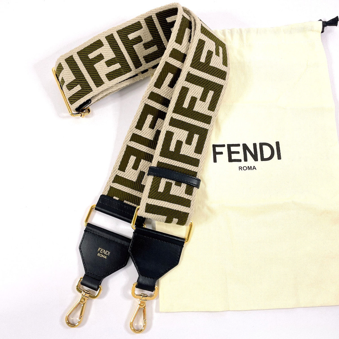 FENDI(フェンディ)のフェンディ ショルダーストラップ ストラップ ユー ズッカ  ベージュ レディースのファッション小物(その他)の商品写真