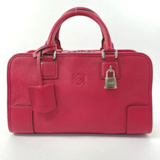 ロエベ(LOEWE)のロエベ ハンドバッグ アマソナ 28  35235A03 ピンク(ハンドバッグ)