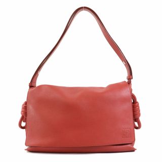 ロエベ(LOEWE)のロエベ LOEWE ショルダーバッグ レザー オレンジ系レッド レディース 送料無料【中古】 h30176g(ショルダーバッグ)