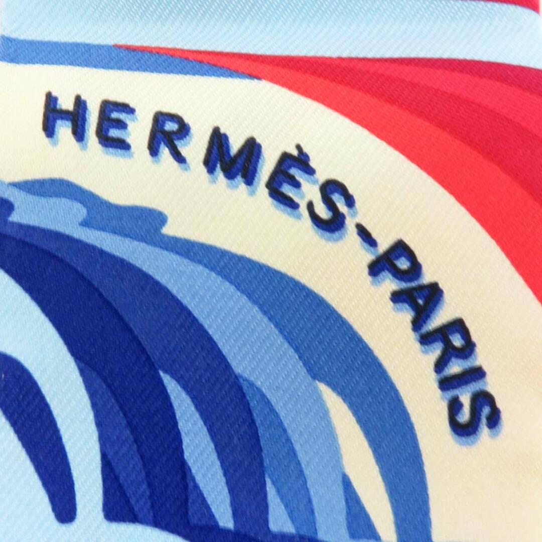 Hermes(エルメス)のエルメス HERMES スカーフ ツイリー シルク マルチカラー レディース 送料無料【中古】 h30191f レディースのファッション小物(バンダナ/スカーフ)の商品写真