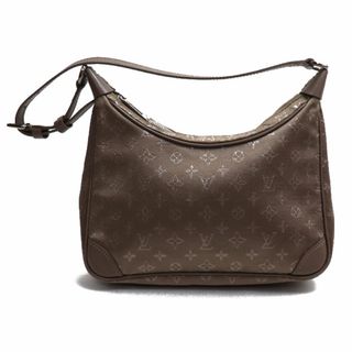 ルイヴィトン(LOUIS VUITTON)のLOUIS VUITTON ルイ・ヴィトン リトルブローニュ ハンドバッグ モノグラムサテン グレージュ M92143 SR0021 レディース【中古】(ハンドバッグ)