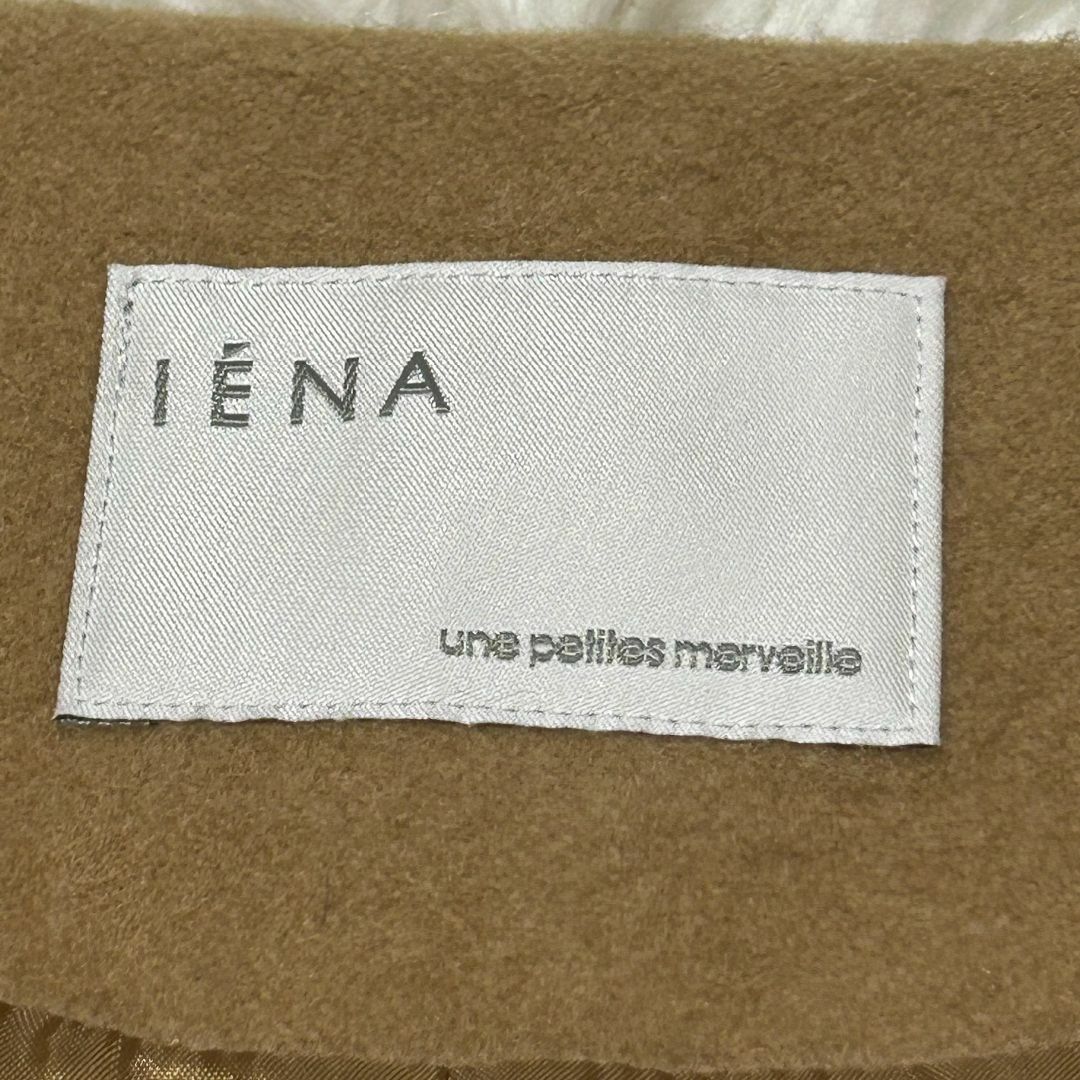 IENA(イエナ)のイエナ その他 ノーカラーコート FREE SIZE キャメル ✓3460 レディースのジャケット/アウター(その他)の商品写真