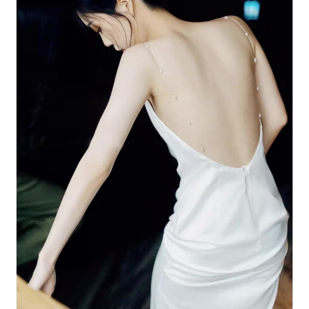 ウェディングドレス　マーメイドドレス　前撮り　韓国風ドレス レディースのフォーマル/ドレス(ウェディングドレス)の商品写真