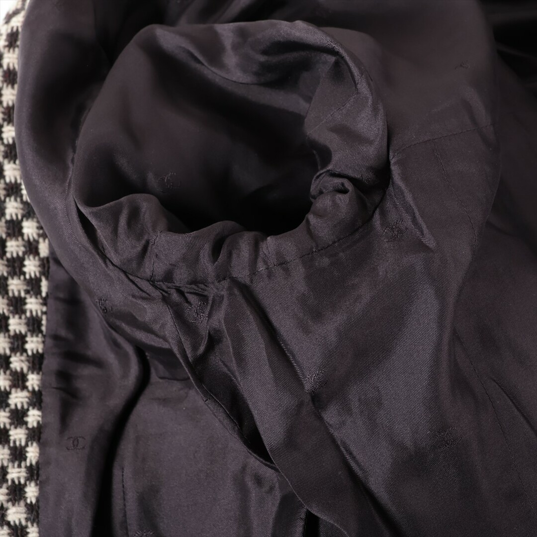 CHANEL(シャネル)のシャネル ココボタン ウール×シルク 44 ブラウン レディース その他ア レディースのジャケット/アウター(その他)の商品写真
