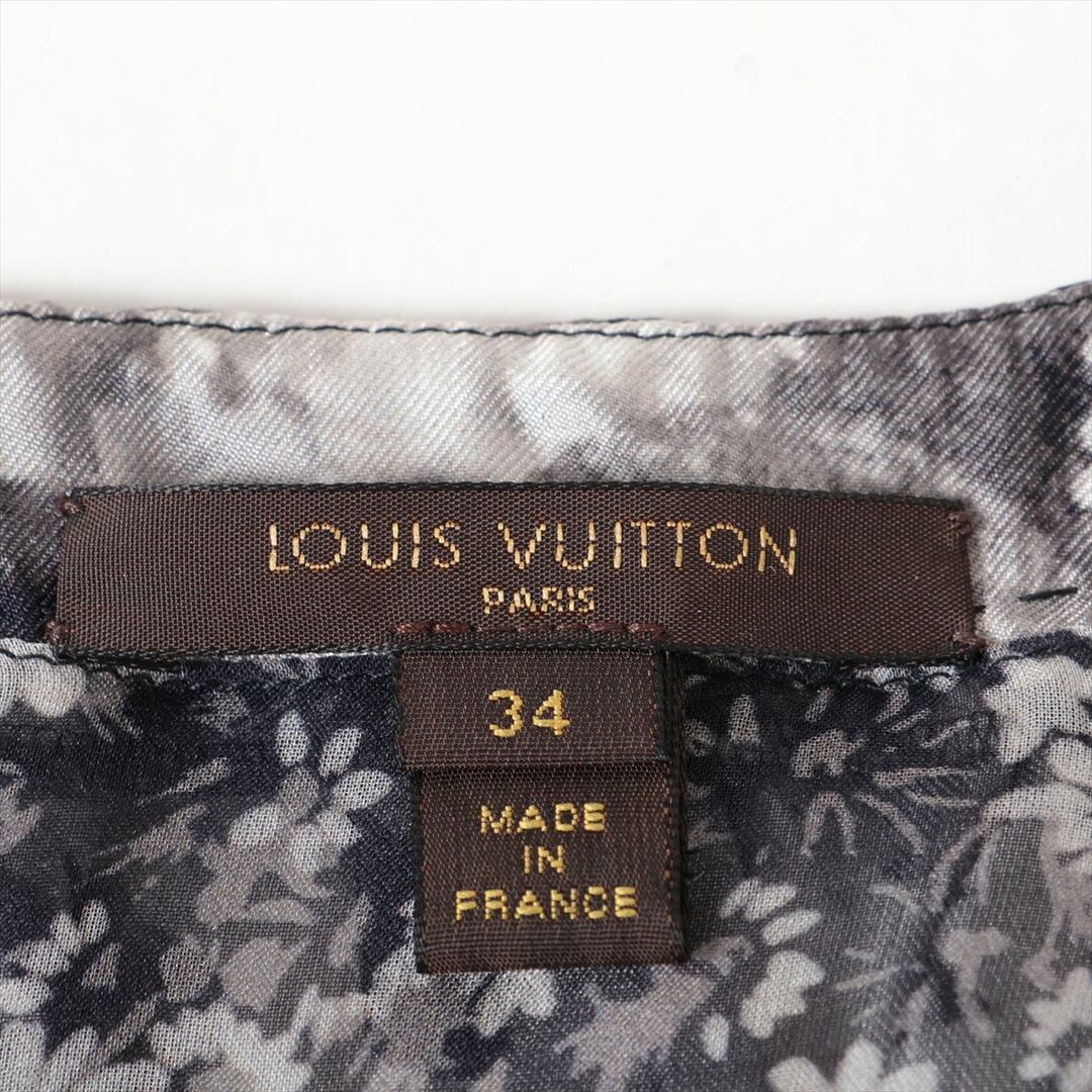 LOUIS VUITTON(ルイヴィトン)のヴィトン  レーヨン×シルク 34 グレー レディース ワンピース レディースのワンピース(その他)の商品写真