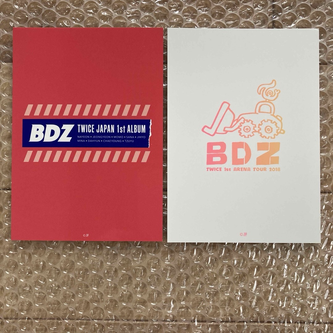 Waste(twice)(ウェストトゥワイス)の最終　TWICE ランダムトレカ　ナヨン　4枚　BDZ エンタメ/ホビーのCD(K-POP/アジア)の商品写真