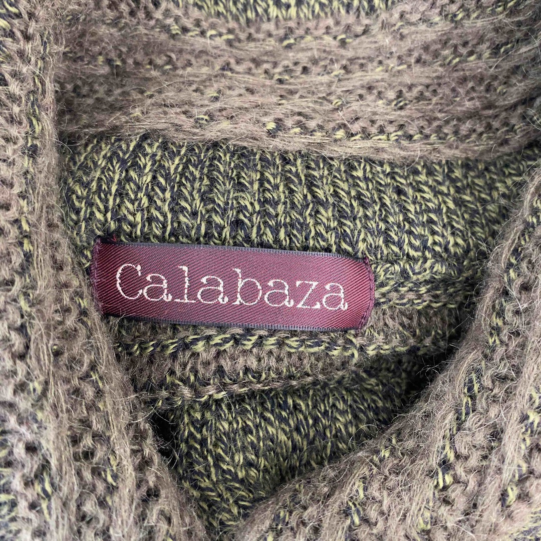 Calabaza レディース ニット/セーター モヘア グリーン 緑 レディースのトップス(ニット/セーター)の商品写真
