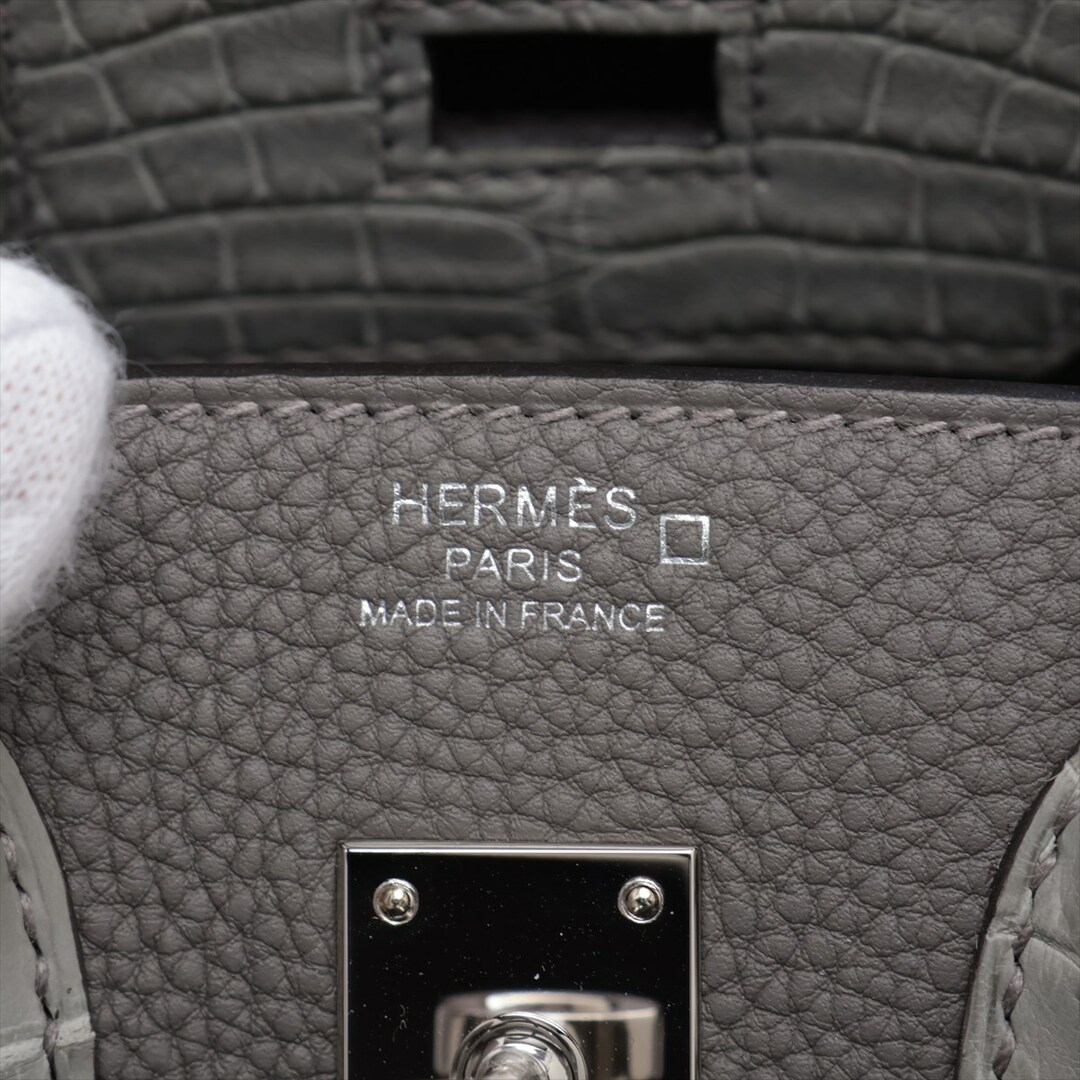 Hermes(エルメス)のエルメス バーキン25タッチ トゴ×アリゲーター   レディース ハンドバ レディースのバッグ(ハンドバッグ)の商品写真