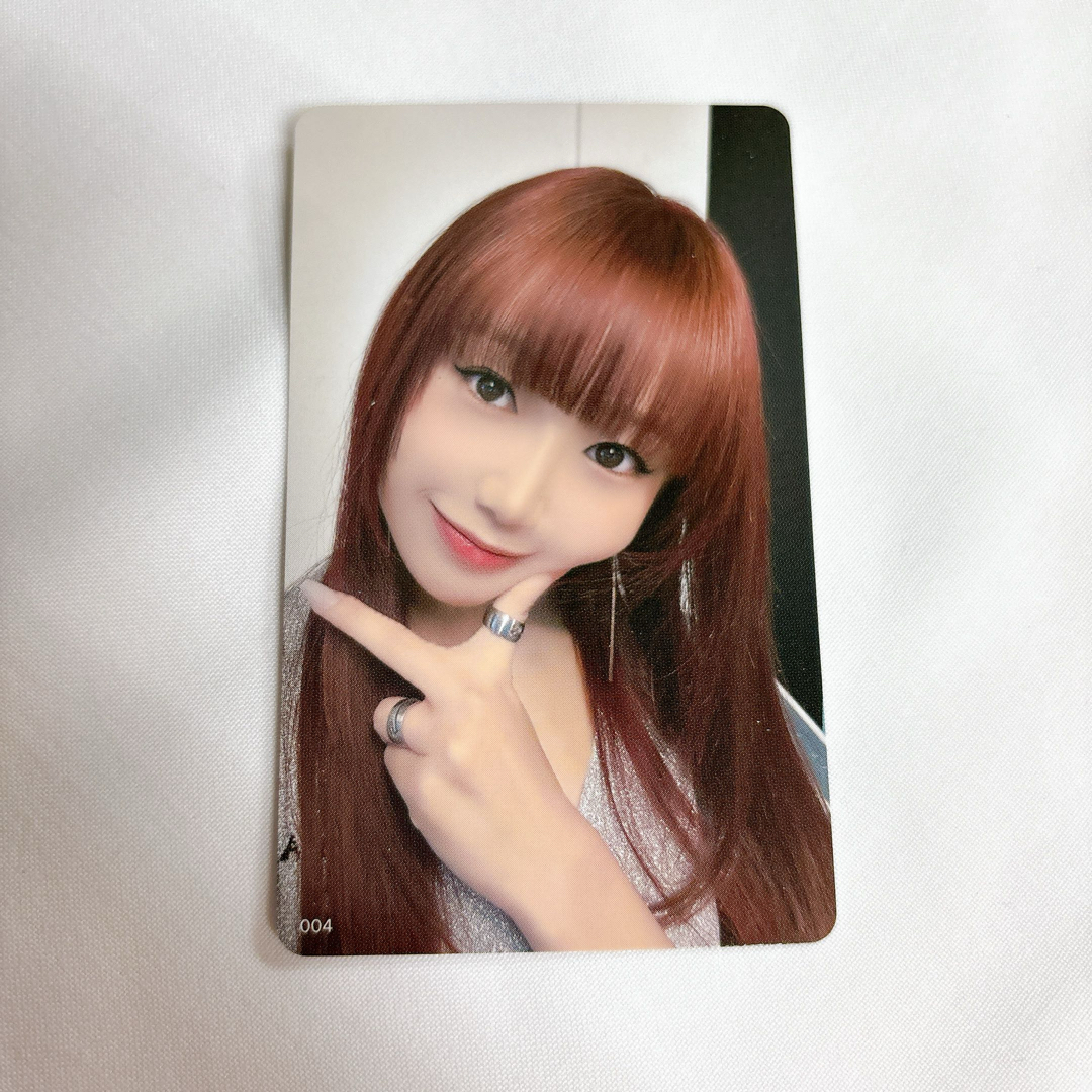 ME:I CONIC ファンミ ラントレ トレカ 清水恵子 004 エンタメ/ホビーのタレントグッズ(アイドルグッズ)の商品写真