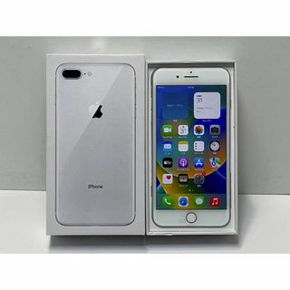 アップル(Apple)のiPhone8 Plus 64GB シルバー MQ9L2J／A SIMフリー15(スマートフォン本体)