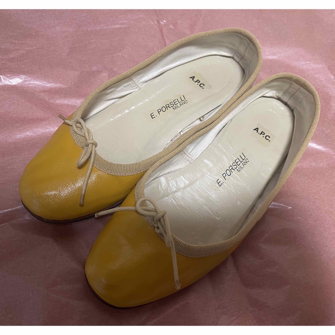 repetto(レペット)の◎ E.PORSELLI MILANO[35㎝]ポリセリバレーシューズ レディースの靴/シューズ(バレエシューズ)の商品写真