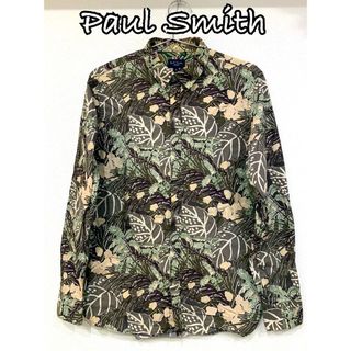 ポールスミス(Paul Smith)のポールスミス　長袖シャツ　総柄 花柄 アロハシャツ(シャツ)