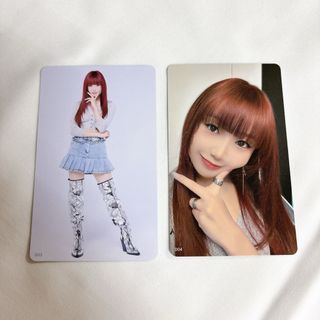 ME:I CONIC ファンミ ラントレ トレカ 清水恵子 003 004(アイドルグッズ)