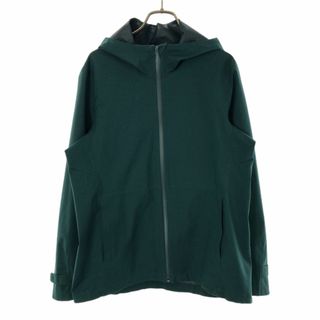 ユニクロ(UNIQLO)のユニクロ 長袖 ブロックテック パーカー L グリーン UNIQLO レディース 古着 【240401】(パーカー)