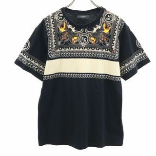 ジバンシィ(GIVENCHY)のジバンシィ プリント 半袖 Tシャツ XL ブラック GIVENCHY メンズ 古着 【240401】 メール便可(Tシャツ/カットソー(半袖/袖なし))