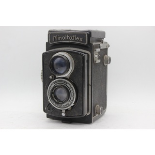 【訳あり品】 ミノルタ Minoltaflex Chiyoko Rokkor 75mm F3.5 二眼カメラ  s8585(フィルムカメラ)