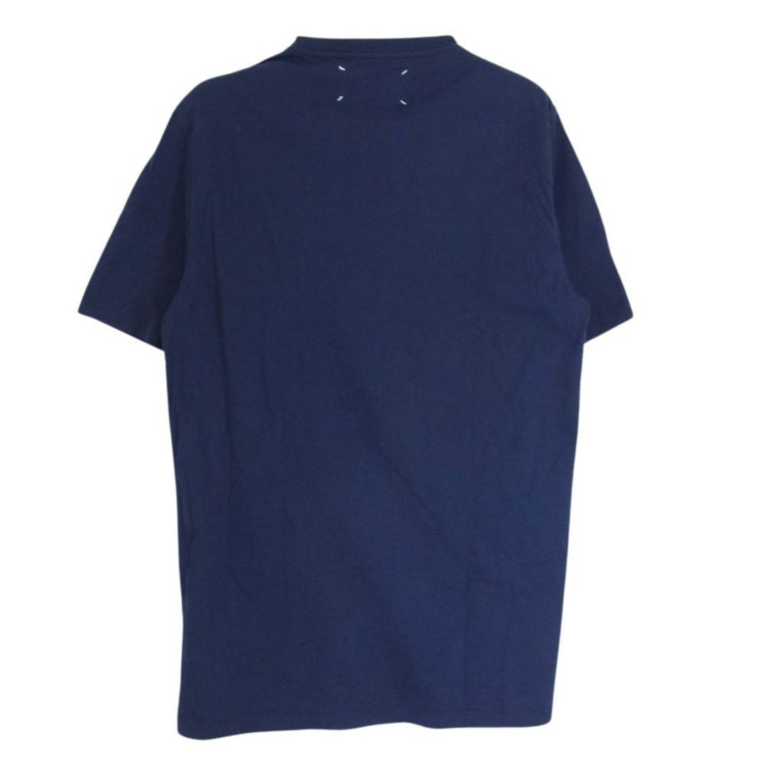 MM6(エムエムシックス)のMAISON MARGIELA メゾンマルジェラ 16AW S50GC0438 10ライン タンバリン プリント 半袖 Tシャツ 四つタグ ネイビー系 46【中古】 メンズのトップス(シャツ)の商品写真