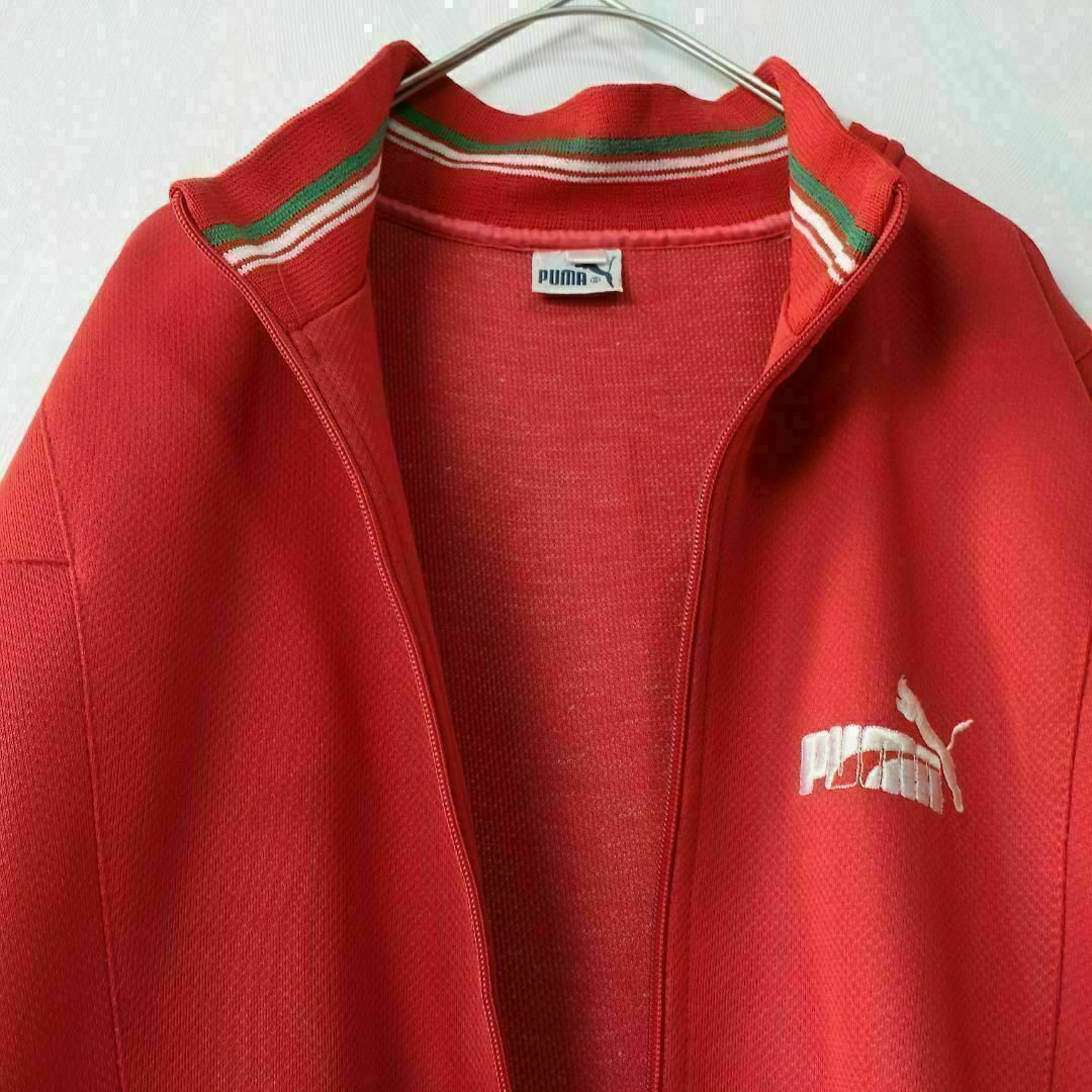 PUMA(プーマ)の【希少】PUMA プーマ トラックジャケット ジャージ 古着 80s 入手困難 メンズのトップス(ジャージ)の商品写真