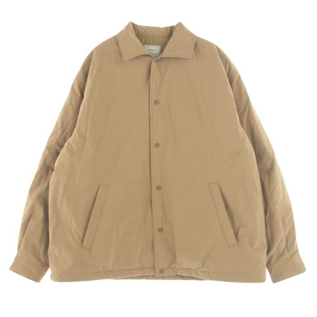 エビコン EVCON ジャケット 20AW 203-91401 PADDING COACH JACKET 中綿 パディング パデッド コーチジャケット ベージュ系 2【中古】 メンズのジャケット/アウター(その他)の商品写真