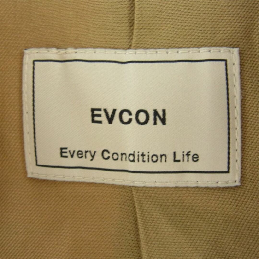 エビコン EVCON ジャケット 20AW 203-91401 PADDING COACH JACKET 中綿 パディング パデッド コーチジャケット ベージュ系 2【中古】 メンズのジャケット/アウター(その他)の商品写真