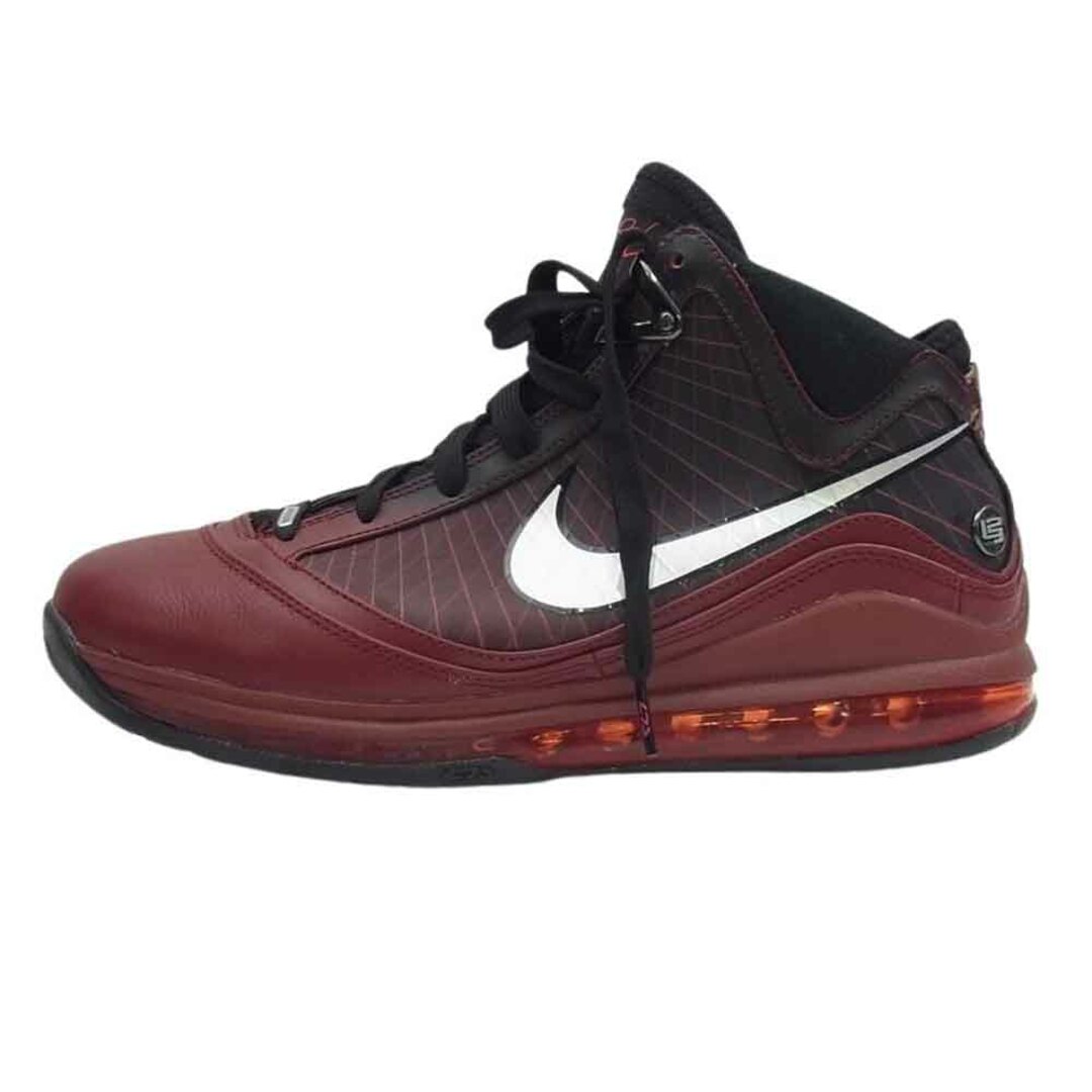 NIKE(ナイキ)のNIKE ナイキ スニーカー LEBRON 7 QS レブロン ハイカット スニーカー ブラック系 レッド系 27.5cm【極上美品】【中古】 メンズの靴/シューズ(スニーカー)の商品写真