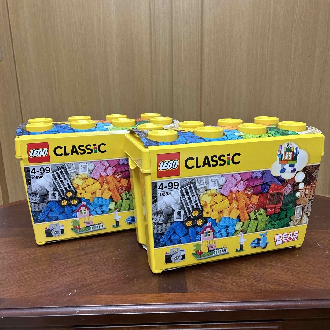 Lego(レゴ)のレゴ クラシック 黄色のアイデアボックス スペシャル 10698(2セット) キッズ/ベビー/マタニティのおもちゃ(積み木/ブロック)の商品写真