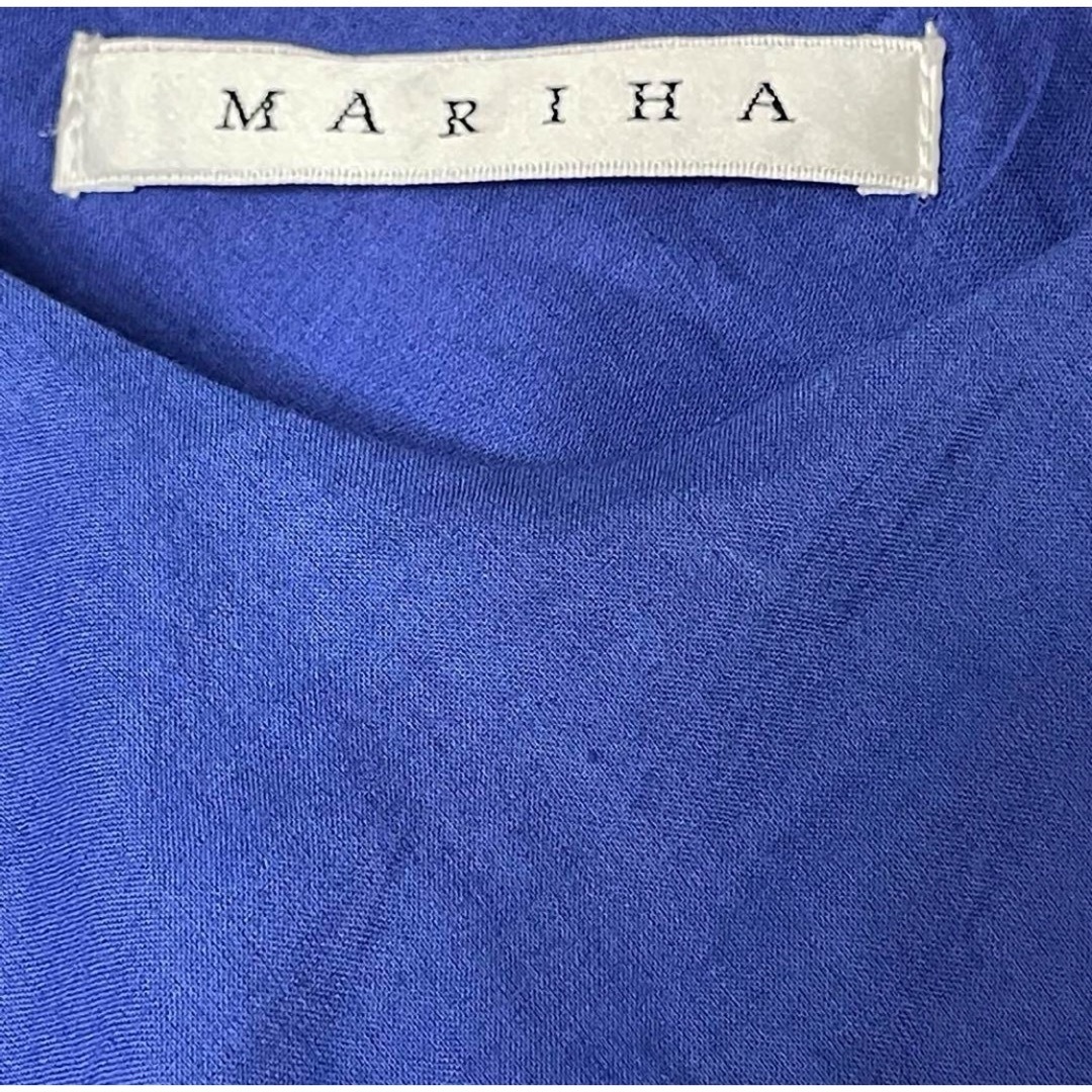 MARIHA(マリハ)のMARIHA ロングワンピース　プリーツ　バイカラー　Aライン　ティアード レディースのワンピース(ロングワンピース/マキシワンピース)の商品写真