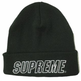 シュプリーム(Supreme)のSUPREME シュプリーム 23AW Slant Beanie スラントビーニー ONE SIZE Black WEEK10 ニットキャップ ワッチキャップ ニット帽 帽子【新古品】【中古】【SUPREME】(ニット帽/ビーニー)