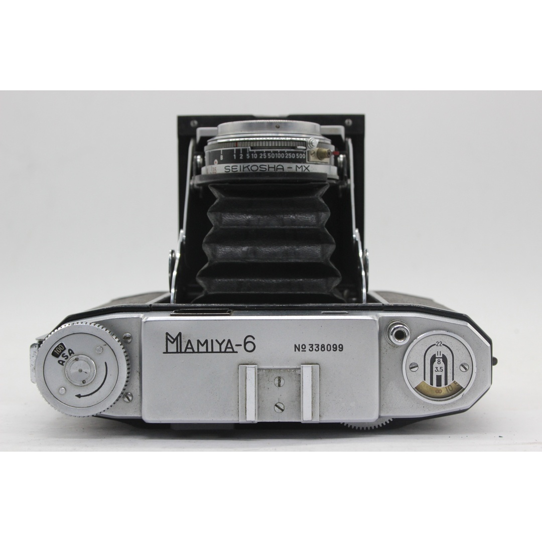 【訳あり品】 マミヤ Mamiya-6 Olympus D.Zuiko F.C. 7.5cm F3.5 蛇腹カメラ  s8592 スマホ/家電/カメラのカメラ(フィルムカメラ)の商品写真