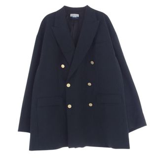 メゾン スペシャル MAISON SPECIAL ジャケット 11231111207 CORDURA Wool Prime-Over Gold Button Double Blazer コーデュラ ウール プライム オーバー 金ボタン ダブル ブレザー ジャケット ネイビー系 M/01【中古】(その他)