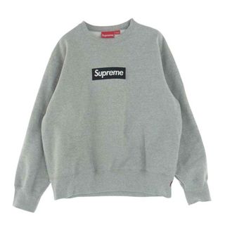 シュプリーム(Supreme)のSupreme シュプリーム スウェット 22AW Box Logo Crewneck ボックス ロゴ クルーネック スウェット グレー系 S【中古】(スウェット)