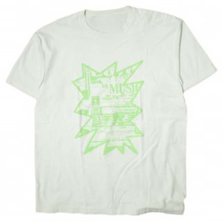 ボディソング(bodysong.)のBODYSONG. x ROYAL FLASH ボディソング ロイヤルフラッシュ 別注 日本製 インサイドアウト グラフィックTシャツ TEE/RF BS219000 ONE SIZE WHITE/GREEN 半袖 トップス【中古】【BODYSONG. × ROYAL FLASH】(Tシャツ/カットソー(半袖/袖なし))