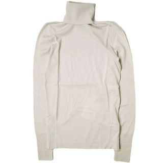 ルメール(LEMAIRE)のLEMAIRE ルメール MERINO WOOL TURTLENECK SWEATER メリノウールタートルネックニット KN661 LK118 XS LIGHT BEIGE セーター トップス【新古品】【中古】【LEMAIRE】(ニット/セーター)