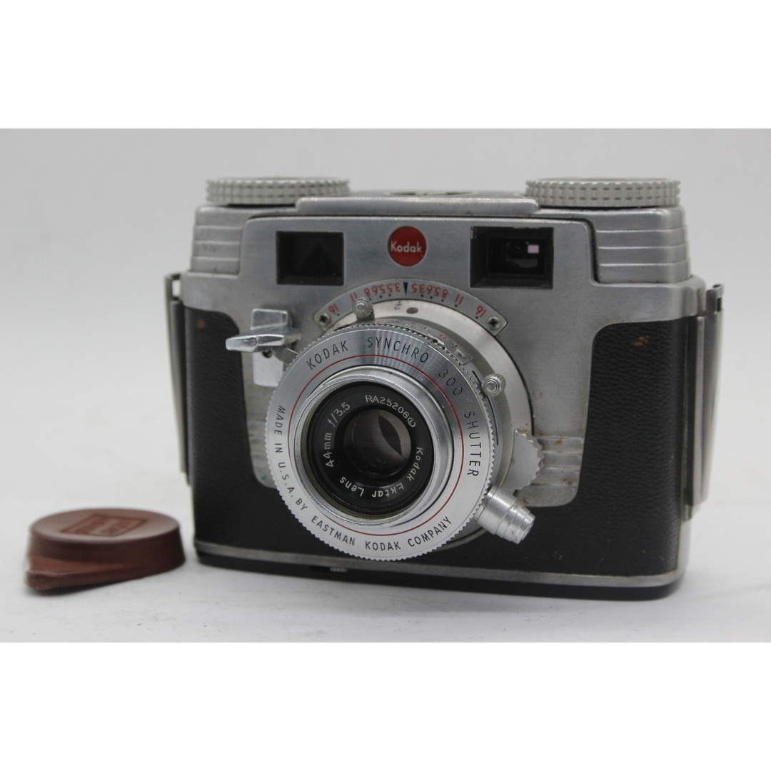 【訳あり品】 コダック Kodak Signet 35 Syschro 300 Shutter Ektar 44mm F3.5 カメラ  s8598 スマホ/家電/カメラのカメラ(フィルムカメラ)の商品写真