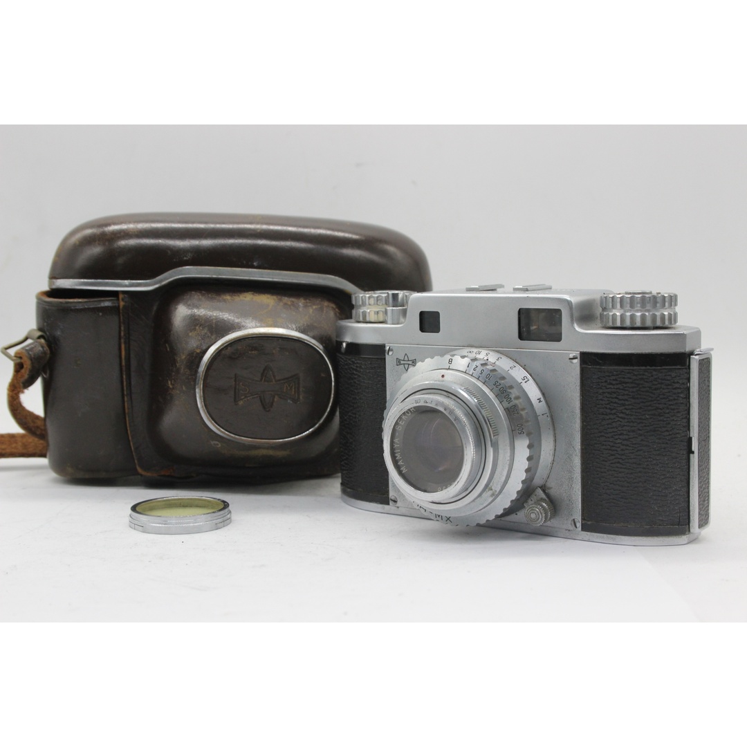 【返品保証】 マミヤ Mamiya-35 Mamiya-Sekor 5cm F2.8 ケース付き レンジファインダー カメラ  s8599 スマホ/家電/カメラのカメラ(フィルムカメラ)の商品写真