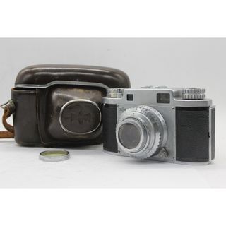 【返品保証】 マミヤ Mamiya-35 Mamiya-Sekor 5cm F2.8 ケース付き レンジファインダー カメラ  s8599(フィルムカメラ)