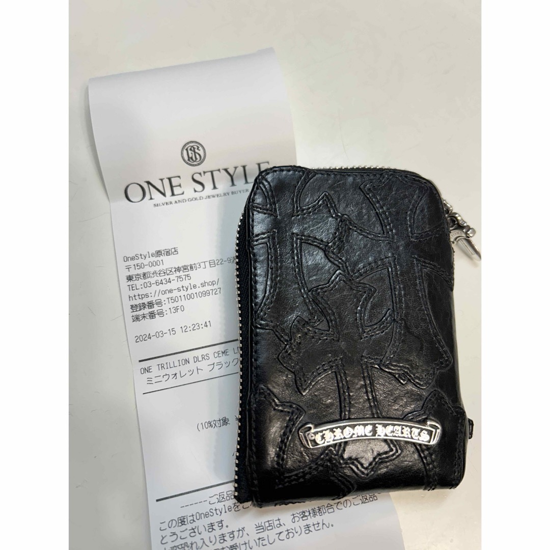 Chrome Hearts(クロムハーツ)のクロムハーツ ONE TRILLION DLRS CM カードケース メンズのファッション小物(名刺入れ/定期入れ)の商品写真