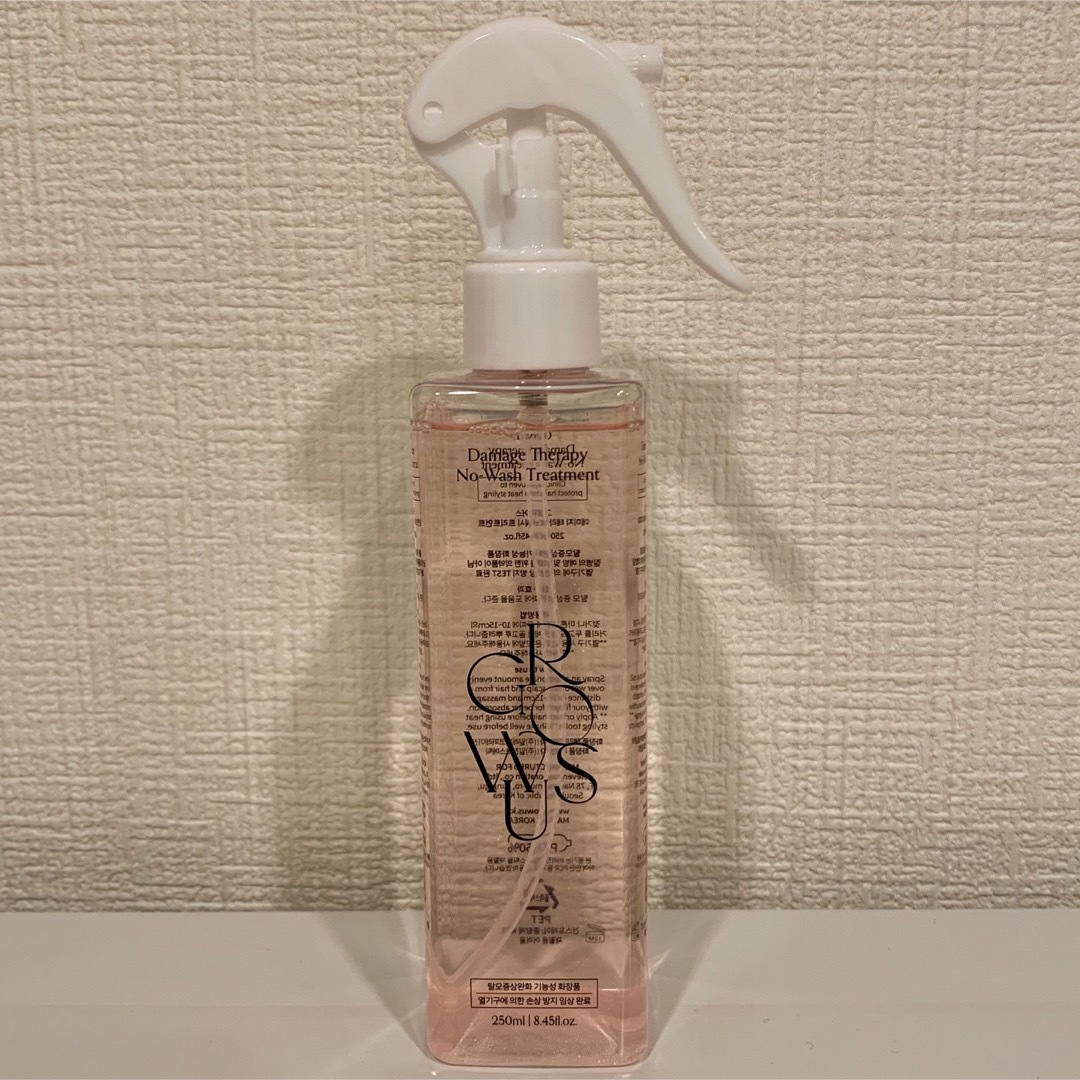 GROWUS ダメージセラピー 洗い流さないトリートメント250ml コスメ/美容のヘアケア/スタイリング(ヘアウォーター/ヘアミスト)の商品写真