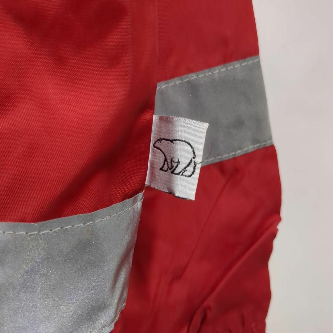 Bear USA(ベアー)のUS輸入BearAthleticナイロンジャケットワークジャケット赤メンズMa1 メンズのジャケット/アウター(ナイロンジャケット)の商品写真