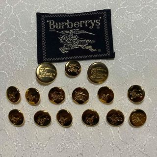 ボタン　美品　Burberry アンティーク(各種パーツ)