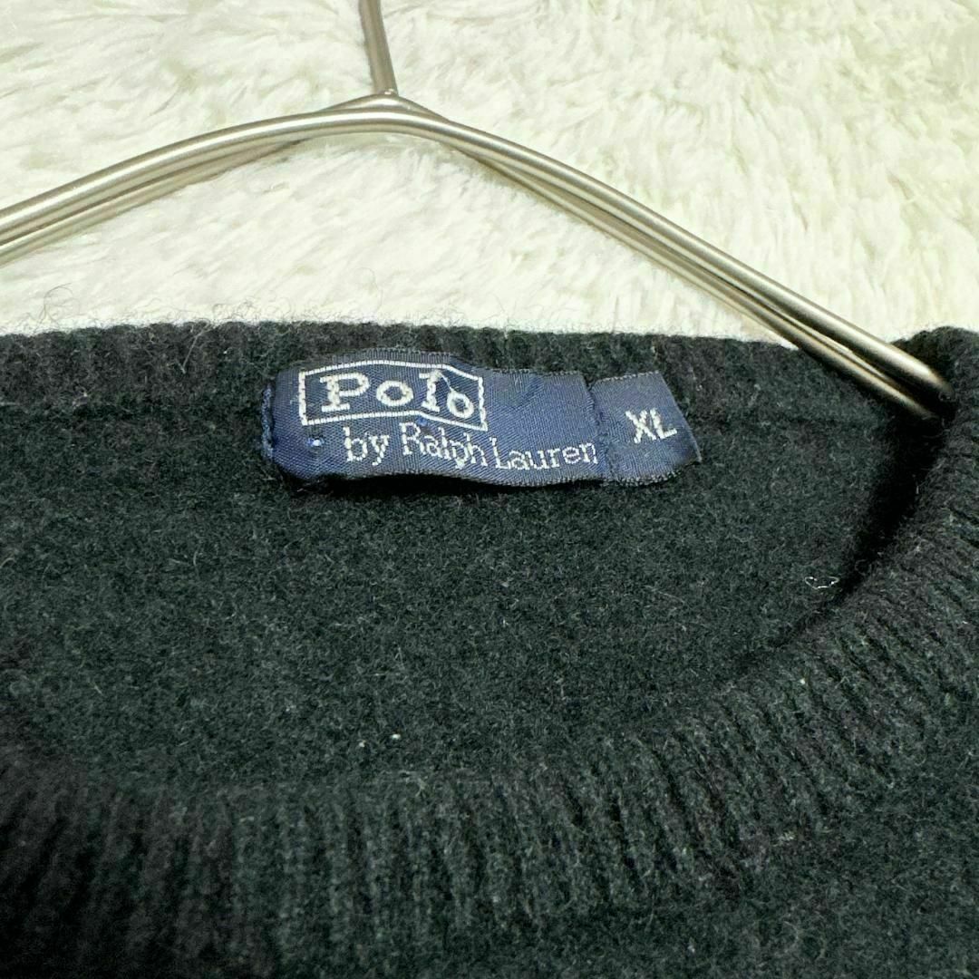 POLO RALPH LAUREN(ポロラルフローレン)のポロラルフローレン ウール ニットセーター US古着 ポニー刺繍 d26 レディースのトップス(ニット/セーター)の商品写真