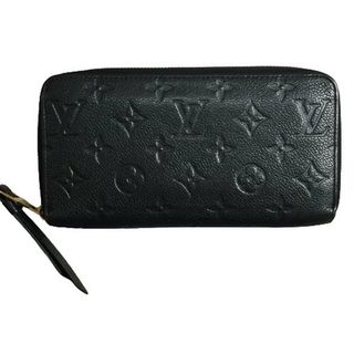 ルイヴィトン(LOUIS VUITTON)のLOUIS VUITTON ヴィトン モノグラム アンプラント M61864 ジッピーウォレット 長財布 LV ノワール(長財布)