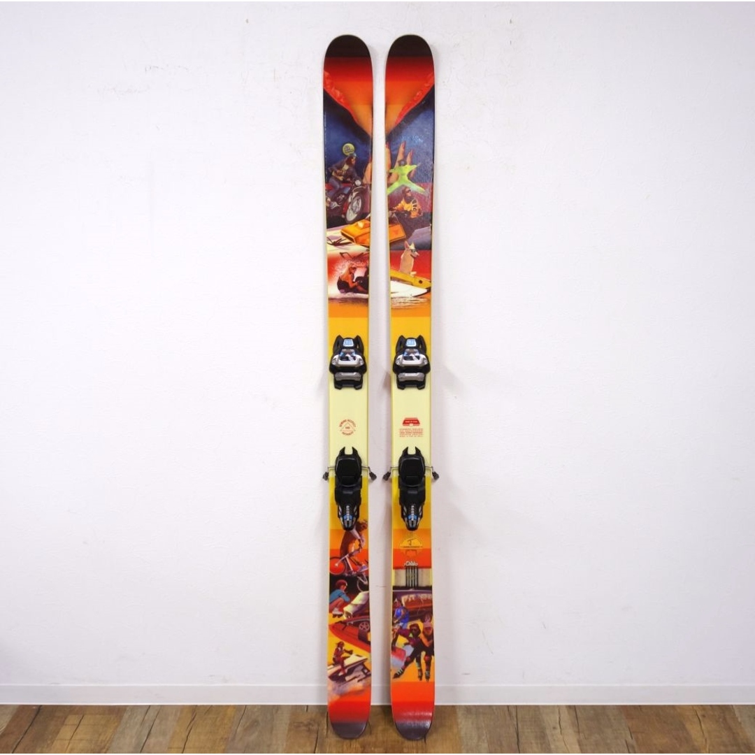 美品 ジェイ スキー J skis ALL PLAY FULL TURBO 178cm センター97mm ビンディング MARKER GRIFFON13 スキーゲレンデ アウトドア スポーツ/アウトドアのスキー(板)の商品写真