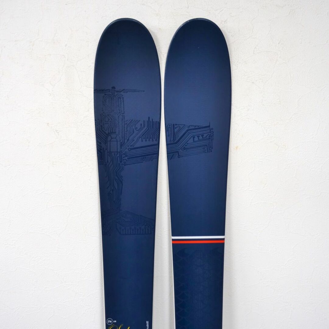 美品 ライン LINE SAKANA サカナ 174cm センター105mm ビンディング MARKER GRIFFON13 スキーゲレンデ アウトドア スポーツ/アウトドアのスキー(板)の商品写真