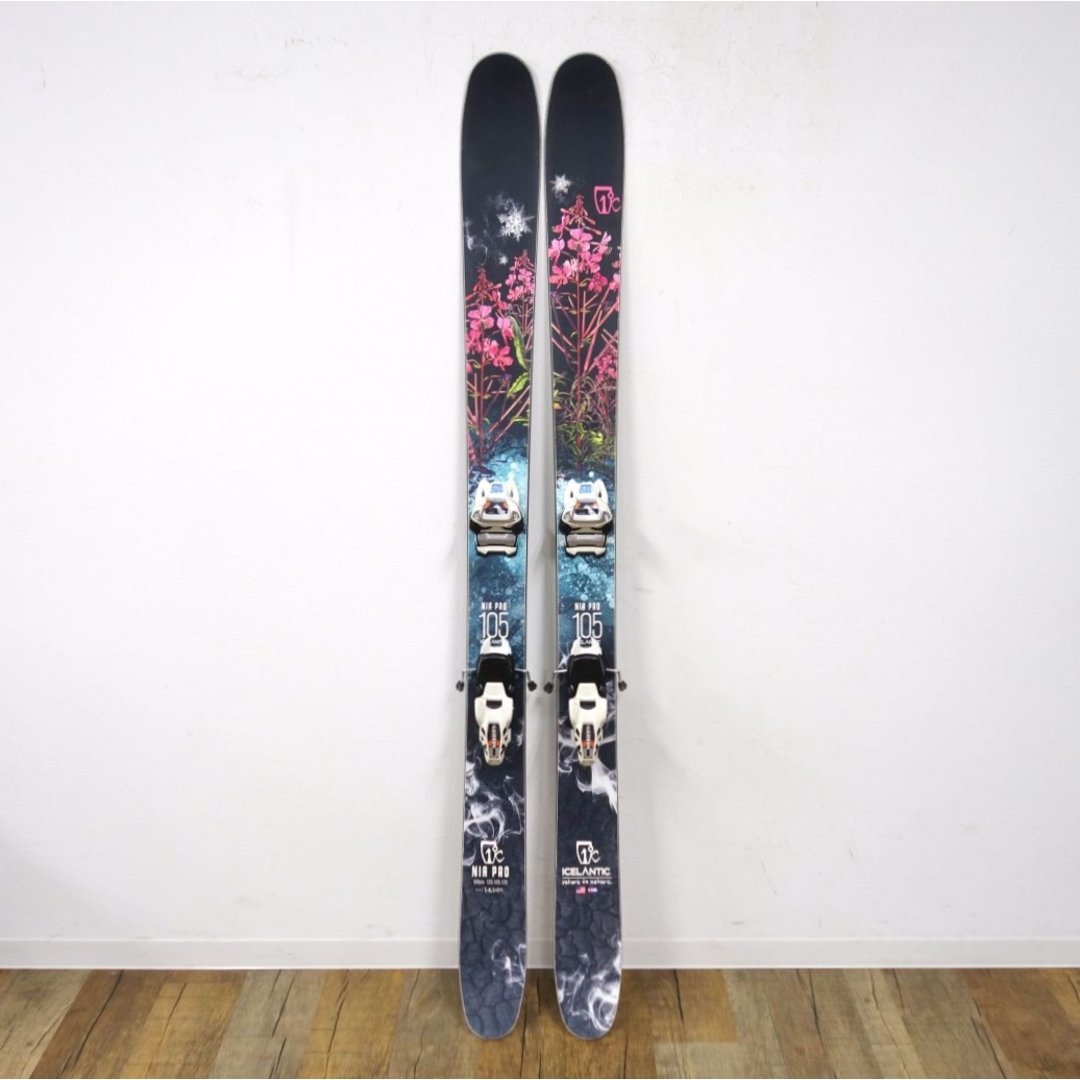 美品 アイスランティック ICELANTIC NIA PRO 169cm センター105mm 20-21モデル ビンディング MARKER GRIFFON13 ゲレンデ スキー アウトドア スポーツ/アウトドアのスキー(板)の商品写真