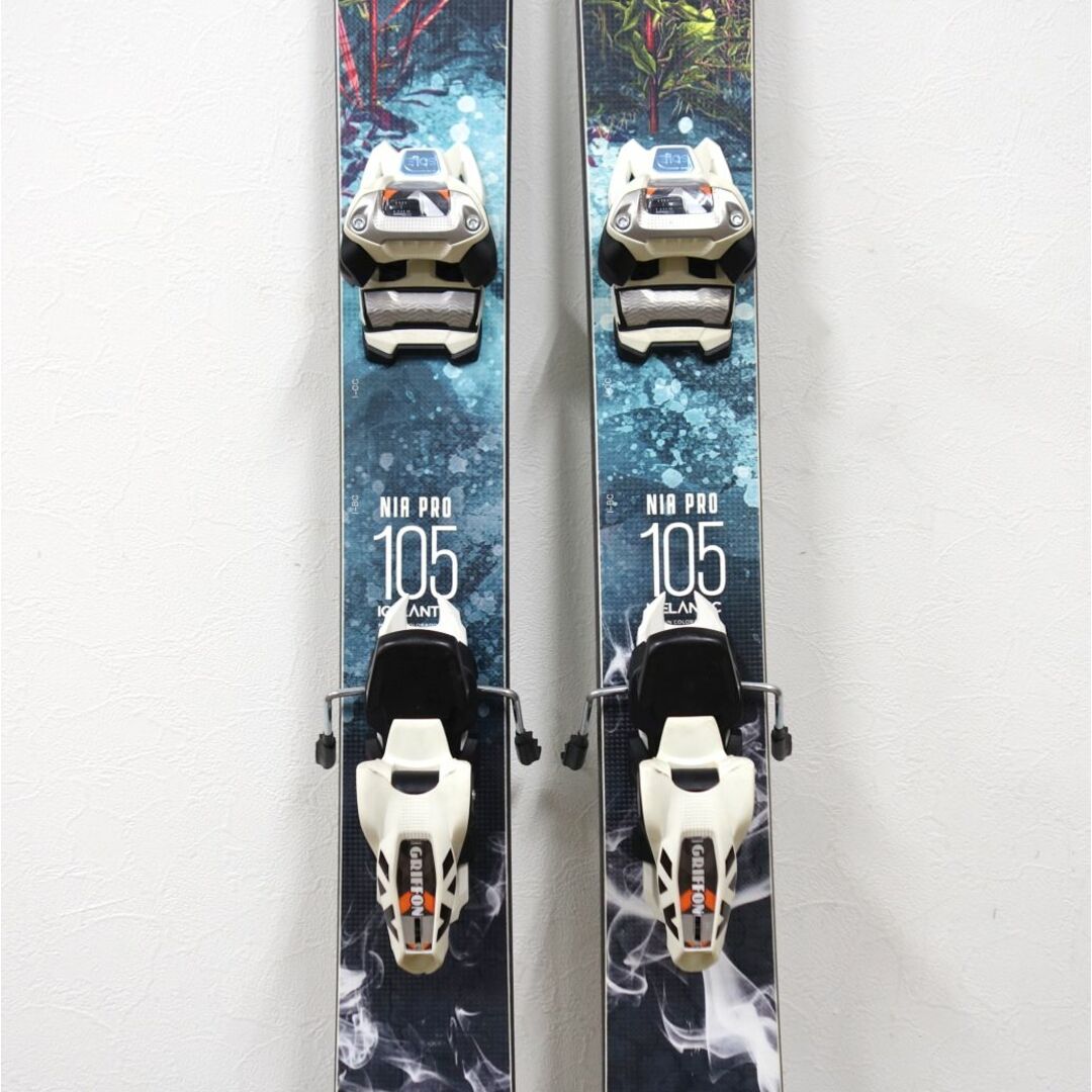 美品 アイスランティック ICELANTIC NIA PRO 169cm センター105mm 20-21モデル ビンディング MARKER GRIFFON13 ゲレンデ スキー アウトドア スポーツ/アウトドアのスキー(板)の商品写真