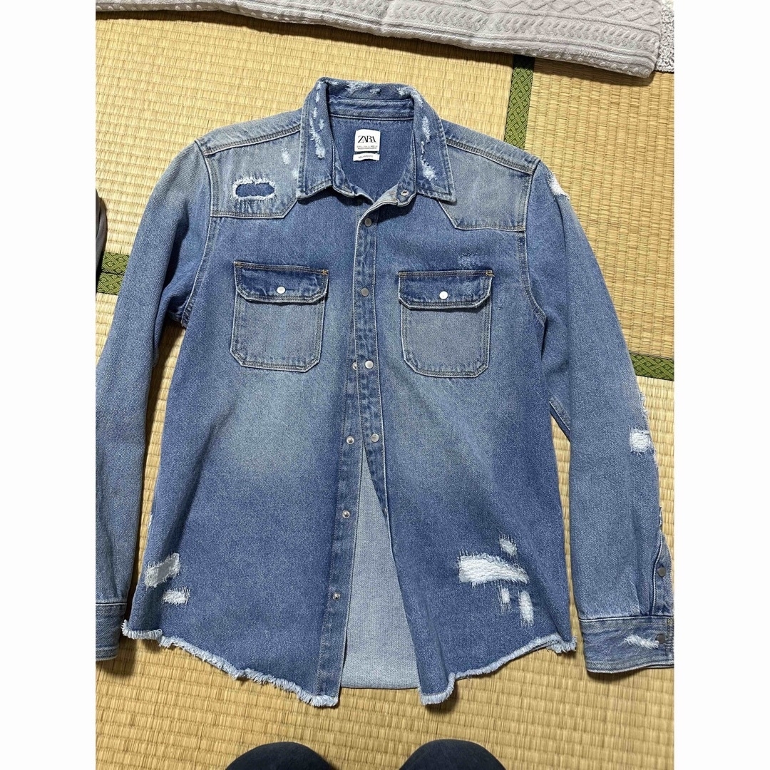 ZARA(ザラ)のZARA ジャケット メンズのジャケット/アウター(Gジャン/デニムジャケット)の商品写真