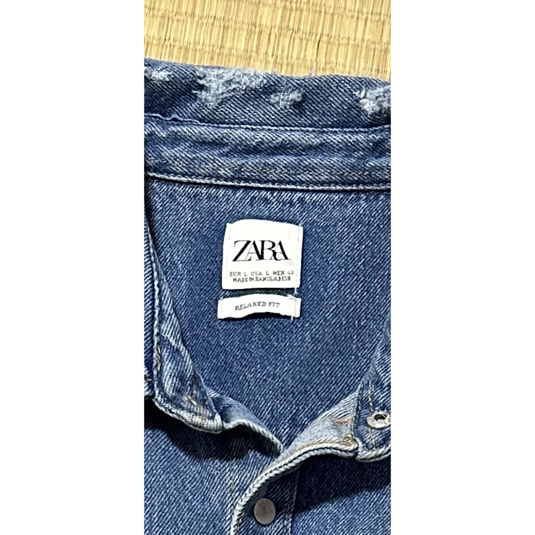 ZARA(ザラ)のZARA ジャケット メンズのジャケット/アウター(Gジャン/デニムジャケット)の商品写真