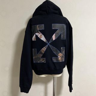 オフホワイト(OFF-WHITE)の最終価格　OFF-WHITE パーカー　正規品(パーカー)